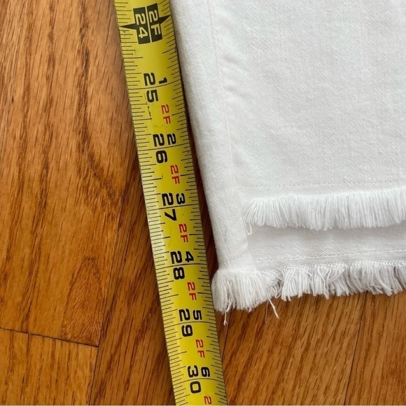 MADEWELL 10” High-Rise Skinny 37 T Tall white denim jeans NWT - Picture 16 of 16